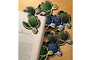 Turtle Clip Bookmarks for Kids & Students