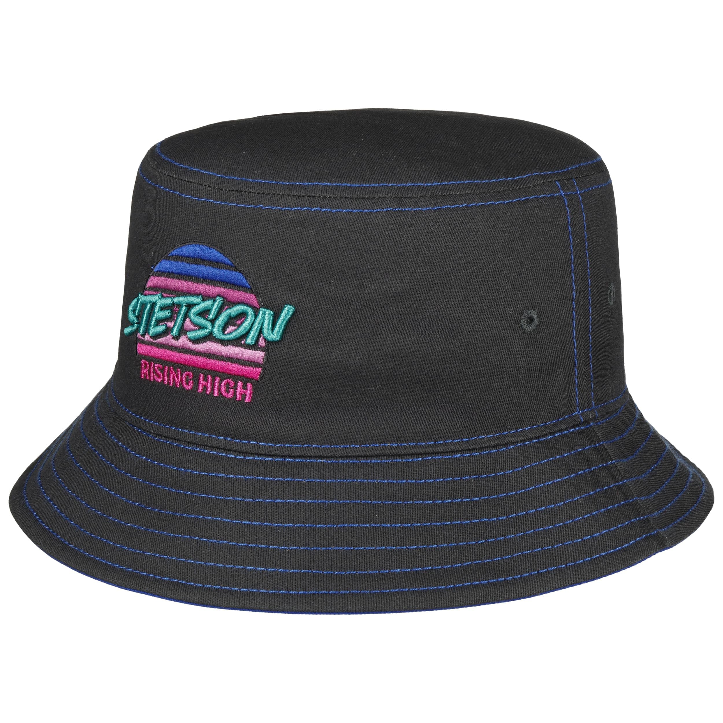 Stetson Rising High Cappello Bucket in Cotone Uomo Primavera Estate