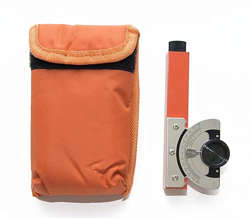 Miniatura 7 de AdirPro Topographic Abney Nivel Mano Minuto & Grado Clinómetro 780-00