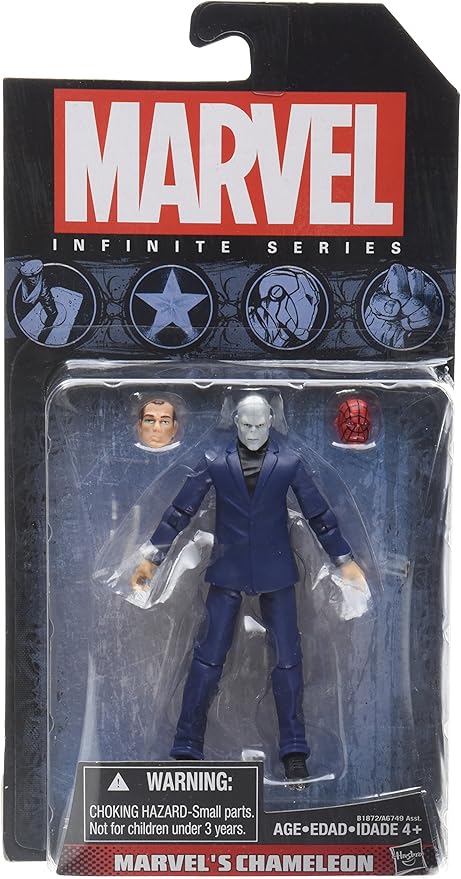 Marvel Legends Chameleon Rhno Buld A Fgure