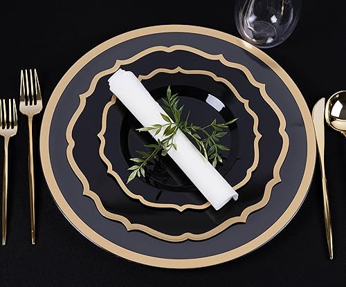 Miniatura 2 de Cuencos de sopa de plástico blanco con borde de rubor de primera calidad, pesados, elegantes, desechables, de 14 onzas