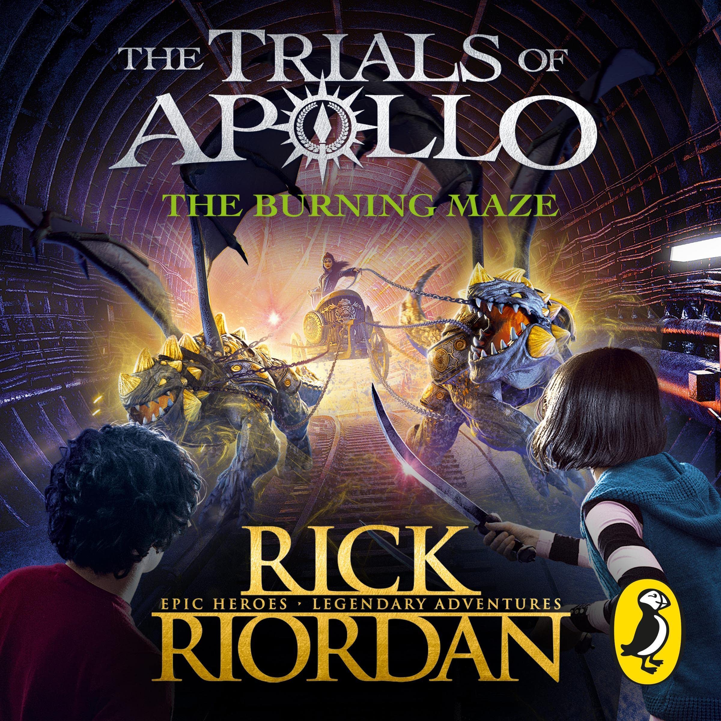 The Burning Maze (The Trials of Apollo Book 3): The third in a funny, mythical series about gods and heroes, set in the world of Percy Jackson