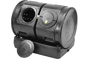 Compost Wizard Dueling Tumbler Rodent Proof Trash Can