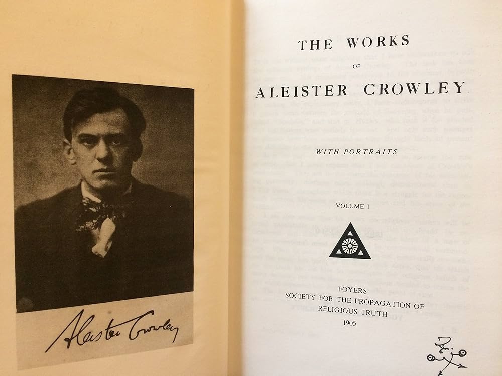 Amazon.com: The Collected Works of Aleister Crowley 3 Volumes