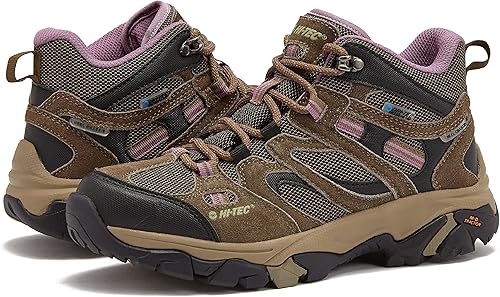 HI-TEC Apex Lite Mid WP Botas de senderismo impermeables para mujer, ligeras, para exteriores y senderos