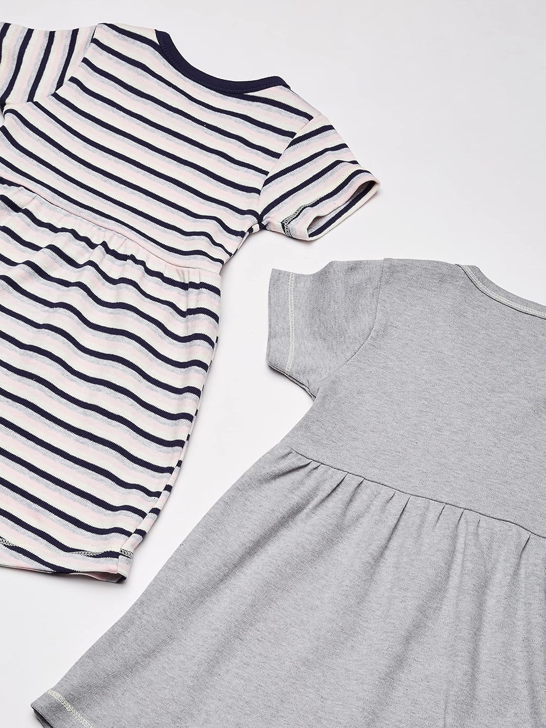 Touched by Nature Baby-Girls Organic Cotton Short-Sleeve and Long-Sleeve Dresses - Image 2