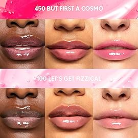 COVERGIRL Clean Fresh Yummy Gloss Bite-Sized Minis Kit - Lets Get Fizzical & But First a Cosmo - 0.16 fl oz each