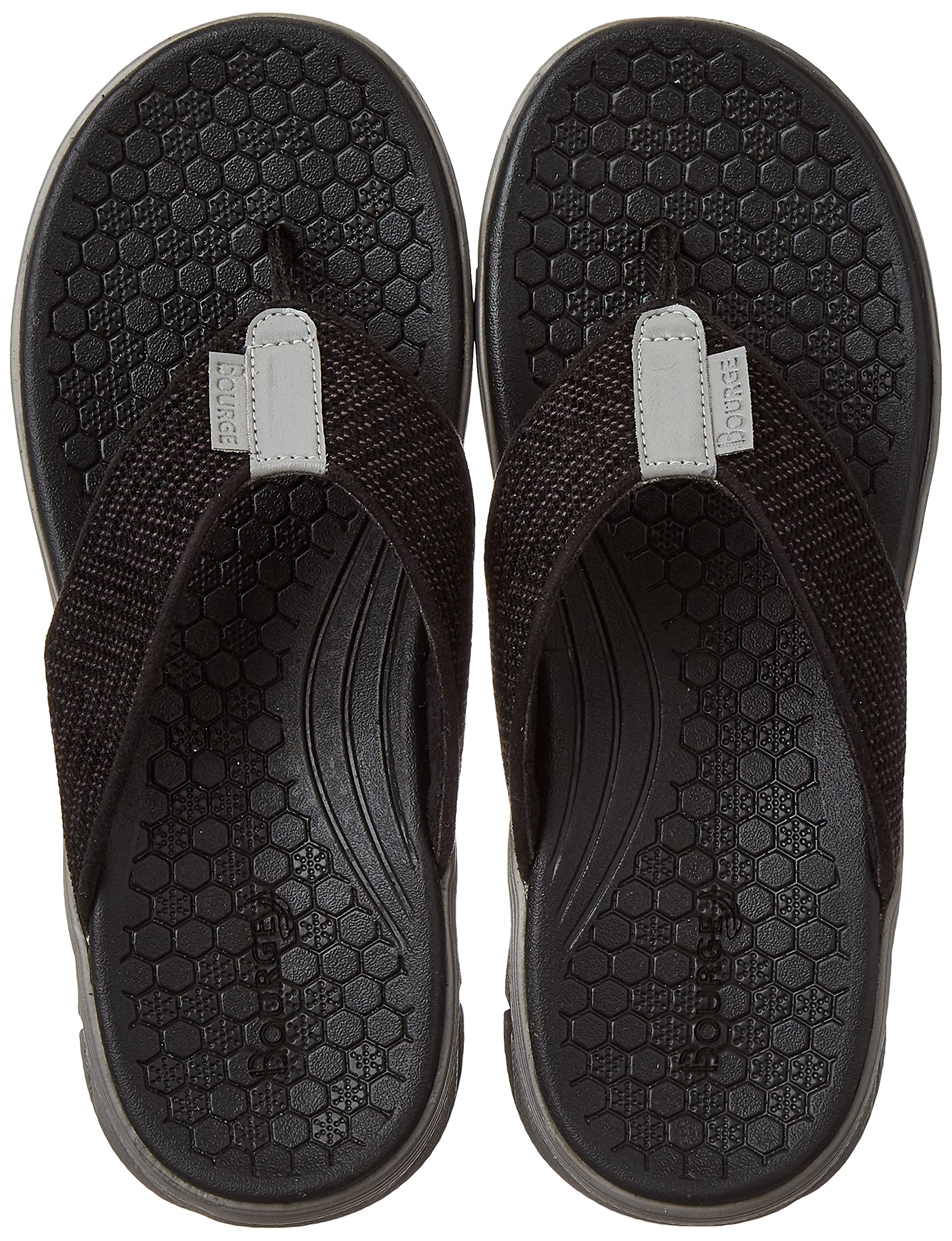 Bourge Mens Canton-z105 Black and Grey Slipper-9 Kids UK (Canton-z105-09) (B092R5CFWF) Amazon Price History, Amazon Price Tracker
