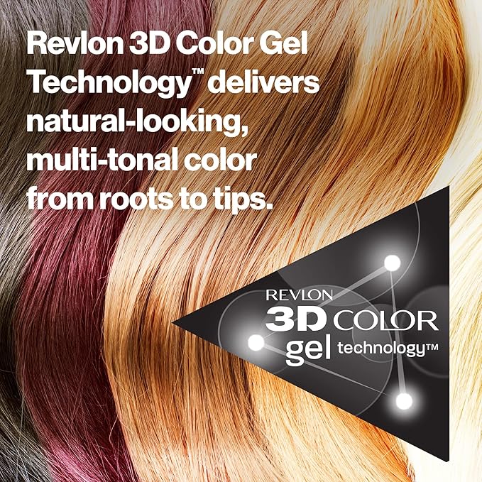 Revlon ColorSilk Tinte para Cabello 20 Marrón Negro (Pack de 5) miniatura 6