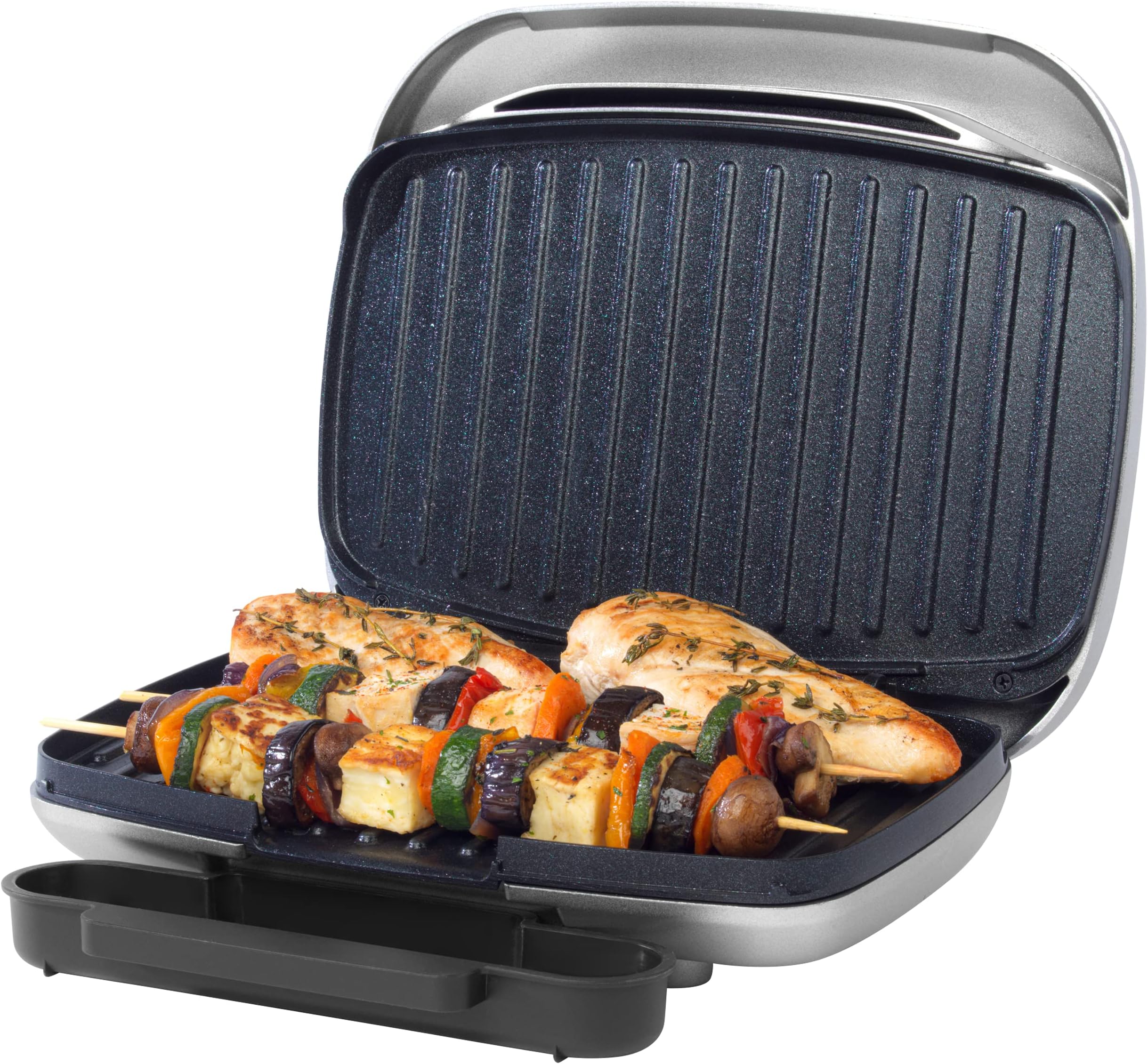 Jata JEGR1106 Elektrische grill en grill met gladde anti-aanbakplaten