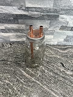 Mason Jar Thumper Alcohol Distill Moonshine Thump Keg 1/2 Gallon