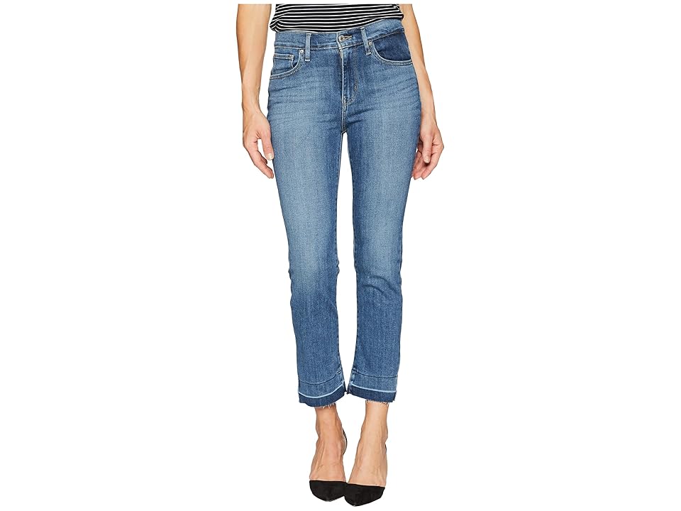 

Levi's(r) Womens 724 High-Rise Straight Crop (Static Blue) Women's Jeans