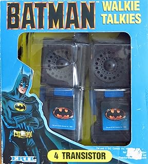 ERTL Batman Walkie Talkies: 4 Transistor