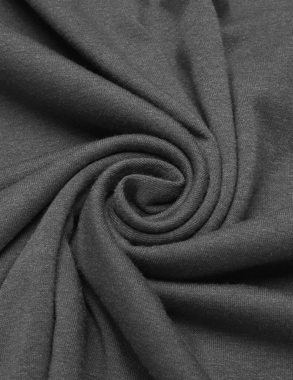 COOFANDY Long Hooded Cardigan Ruffle Shawl Collar Open Front Lightweight Drape Cape Overcoat with Pockets image 5