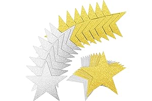 Brilliant Star Cutouts: Shimmering Sparkle for Your Décor