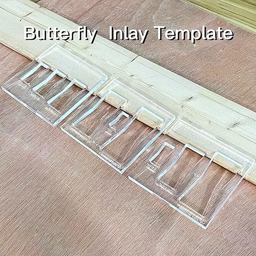 Miniatura 10 de Paquete de 4 plantillas de incrustaciones circulares, plantillas de enrutador para carpintería, plantillas de plantilla de enrutador plantillas