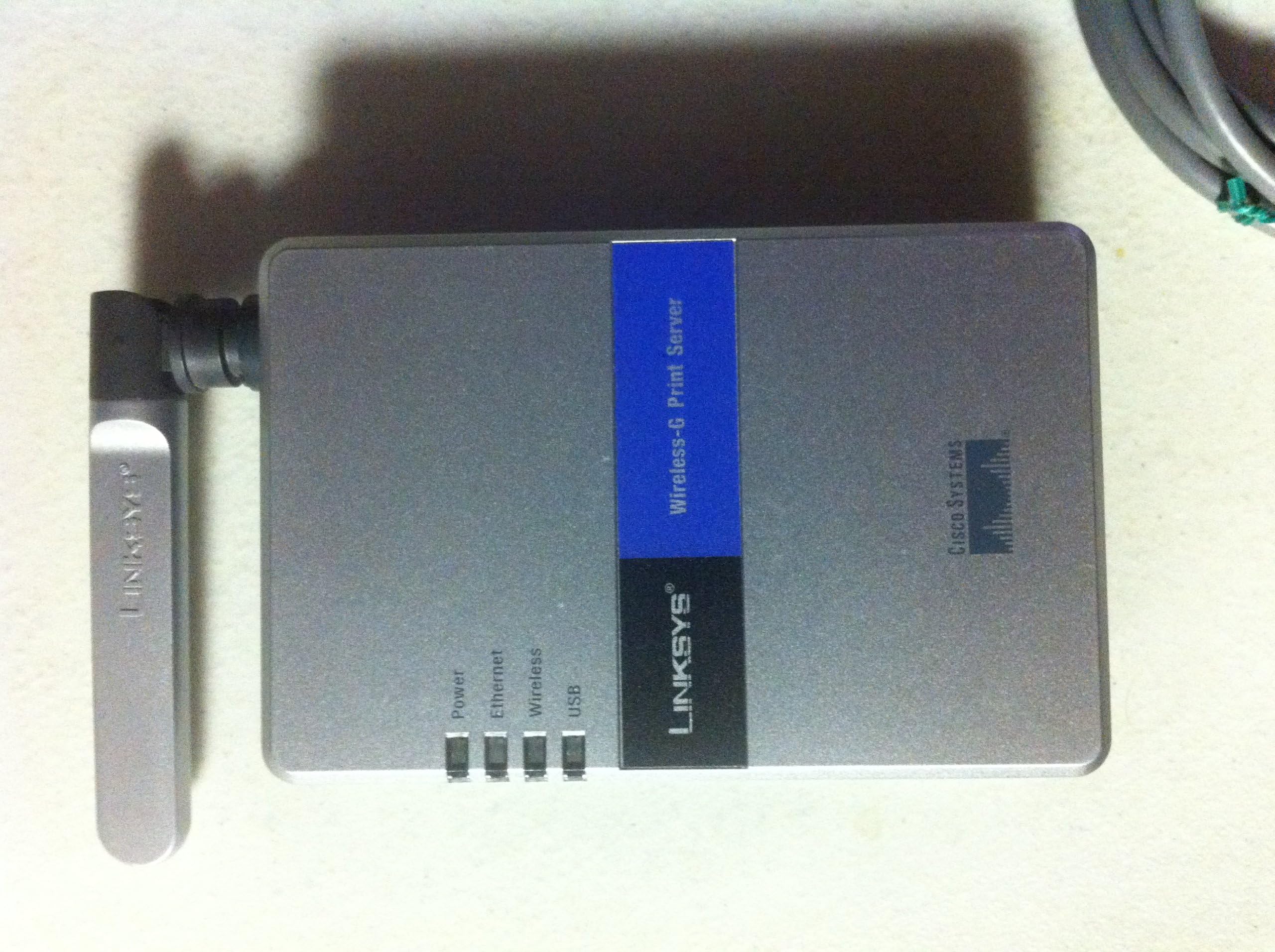 Cisco-Linksys WPS54G Wireless-G 802.11g Print Server