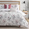 Lucky Brand Clarie Floral Comforter Set with Pillows - Twin/Twin XL Size - 5 Piece Luxurious Bedding Ensemble