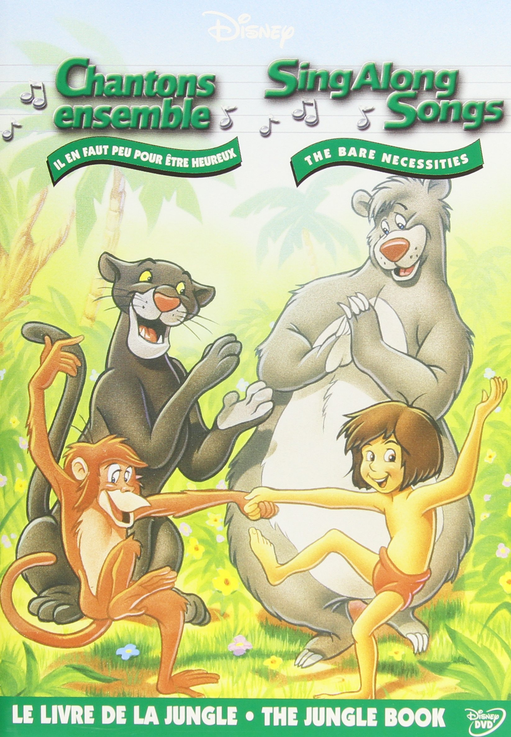 Sing-Along Songs Bare Necessities (Version française) [DVD]