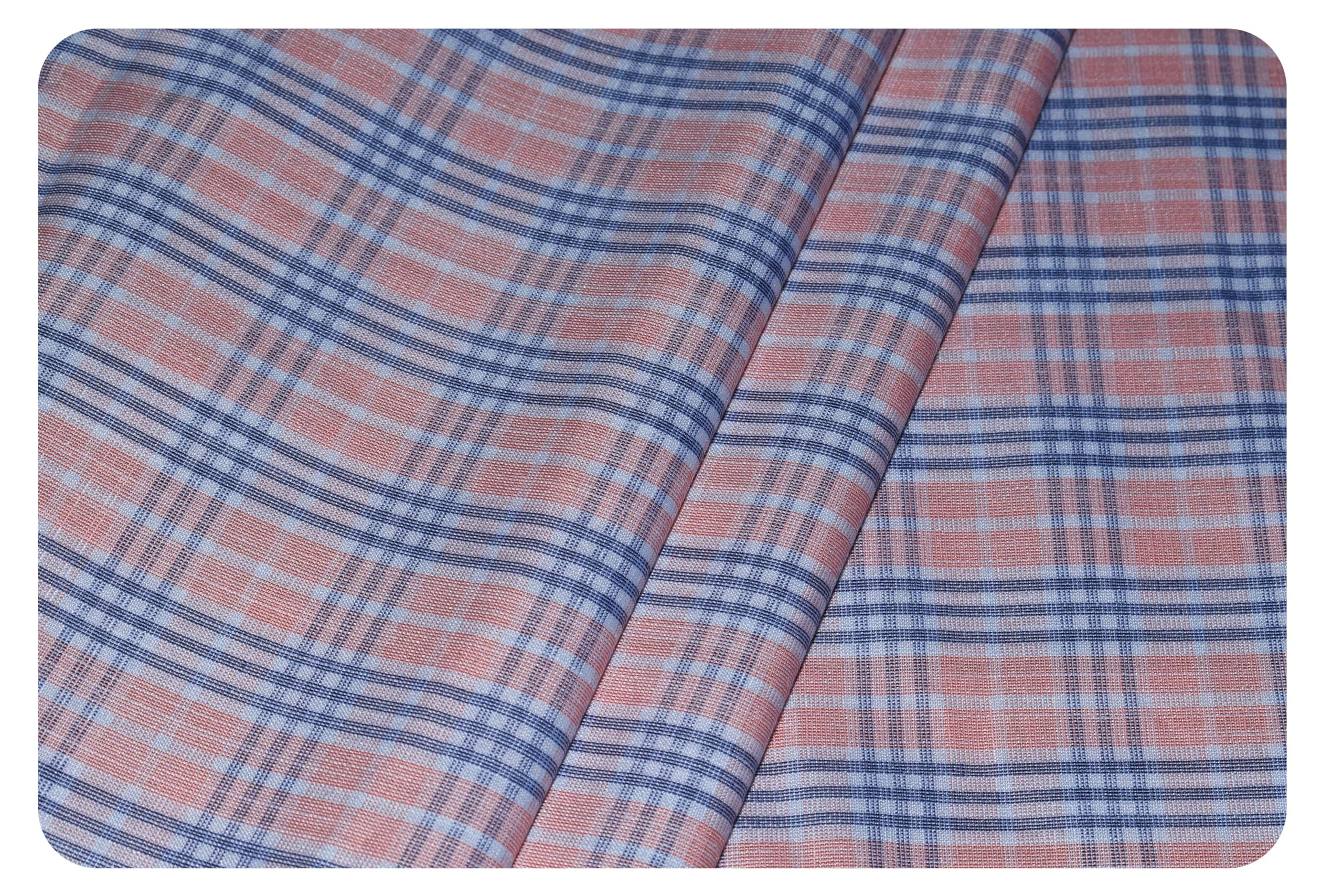 Men's Cotton Poly Blend 1.60 Unstitched Shirt Fabric (RG32V4, Free Size)-image-34