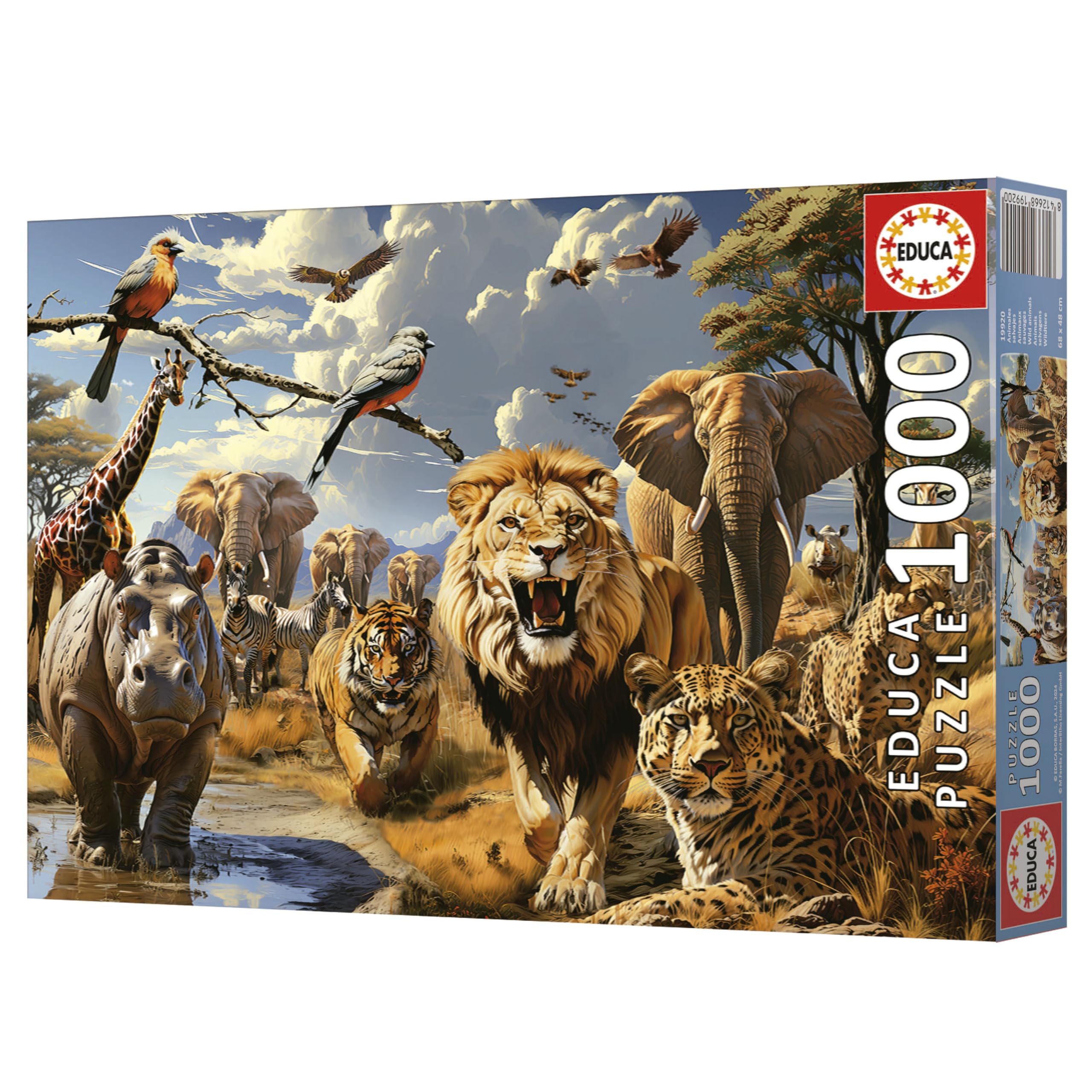 Puzzle 1000 pcs Librairie - Un jeu Educa - Boutique BCD JEUX Puzzle 1000 pcs Librairie - Un jeu Educa - Boutique BCD JEUX