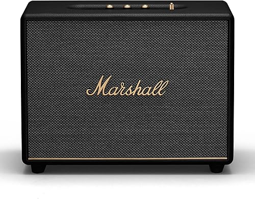 Marshall Woburn III - Altavoz inalámbrico Bluetooth, color negro