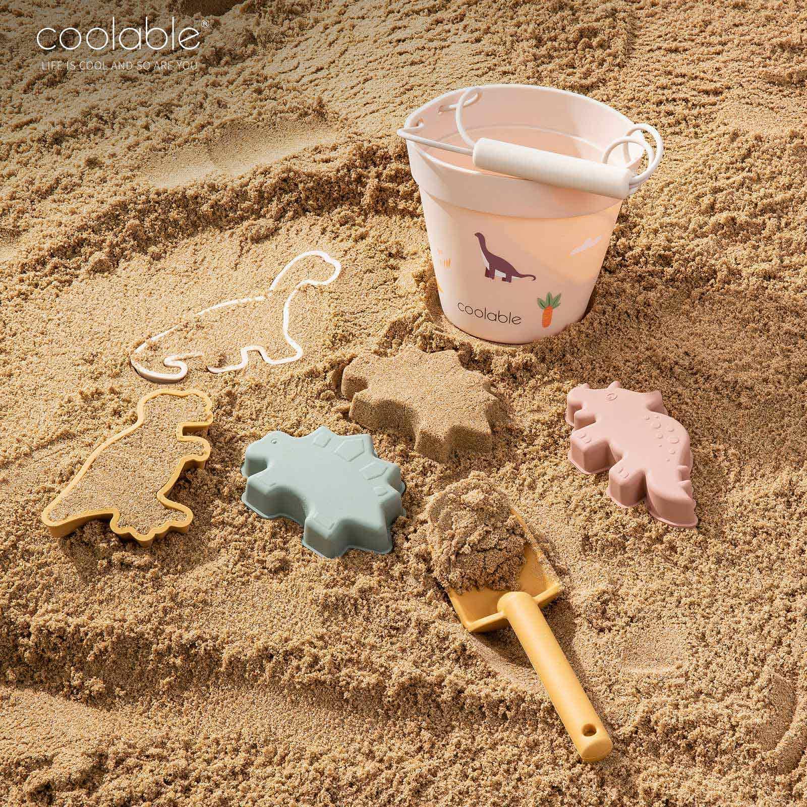 Seau de crabe Set de plage avec pelles et moules Color Beach AKTIVE
