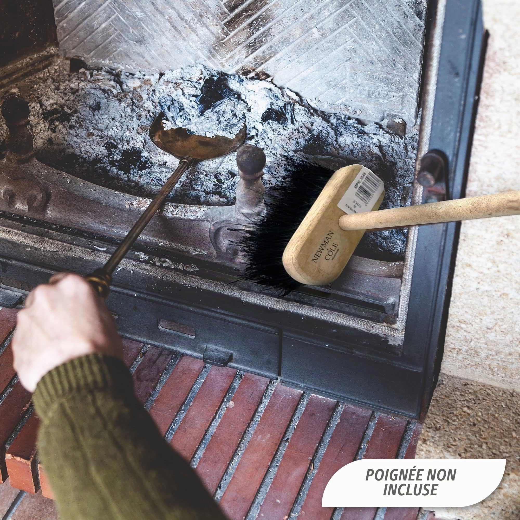 Têtes de Brosse de Remplacement pour Foyer Fireside Companion Lot de 2