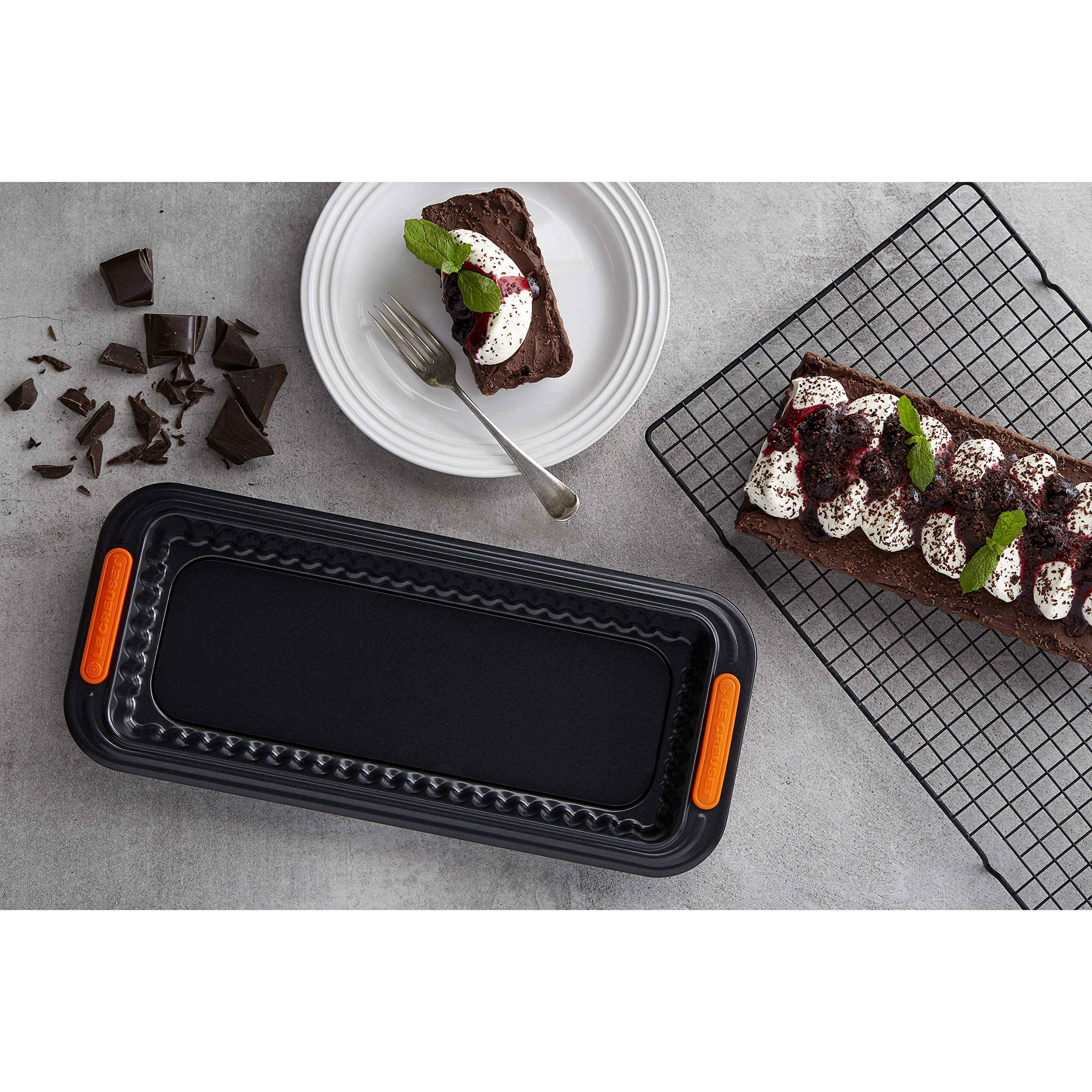 LE CREUSET- BAK 33 cm Rectangular Tart Tin 2
