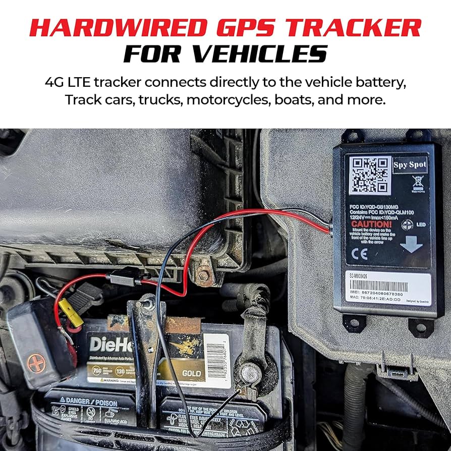 Amazon.com: Spy Spot GB130MG GPS Tracker for Vehicles, 4G