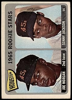 1965 Topps # 16 Houston Rookies Joe Morgan/Sonny Jackson Houston Astros (Baseball Card) GOOD Astros