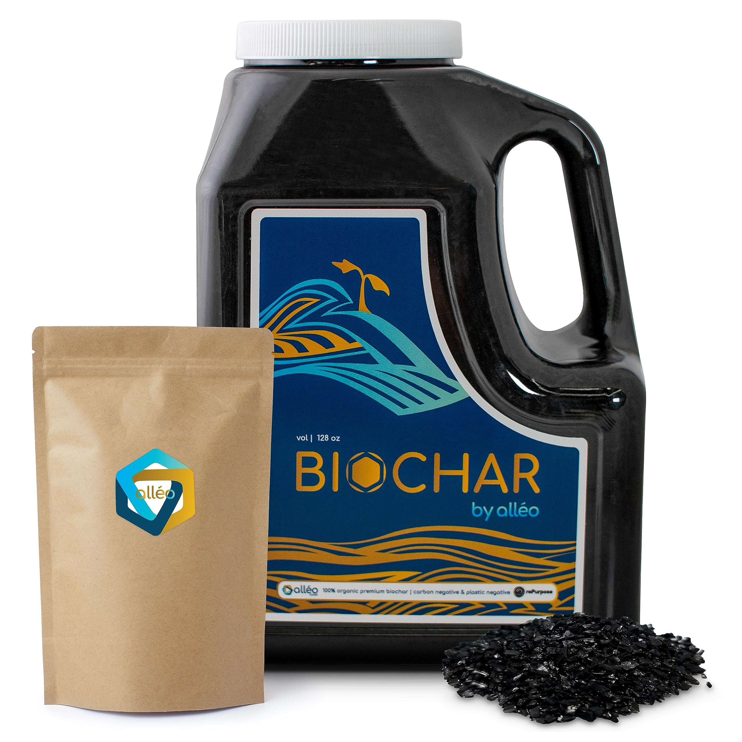 Superchar Biochar Bundle 128oz and 24oz