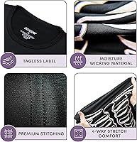 Vista 57 de Rocky Ropa interior térmica para niños, ropa interior larga para niños, capa base para clima frío/esquí Jade