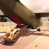 BattleGround US Army Transport Game Airplane Cargo Flight : WW2 Naval Gunner Tank War Zone Escape Deadly Shores Driver 3D