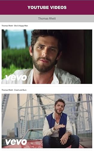 Unofficial Thomas Rhett Fan App
