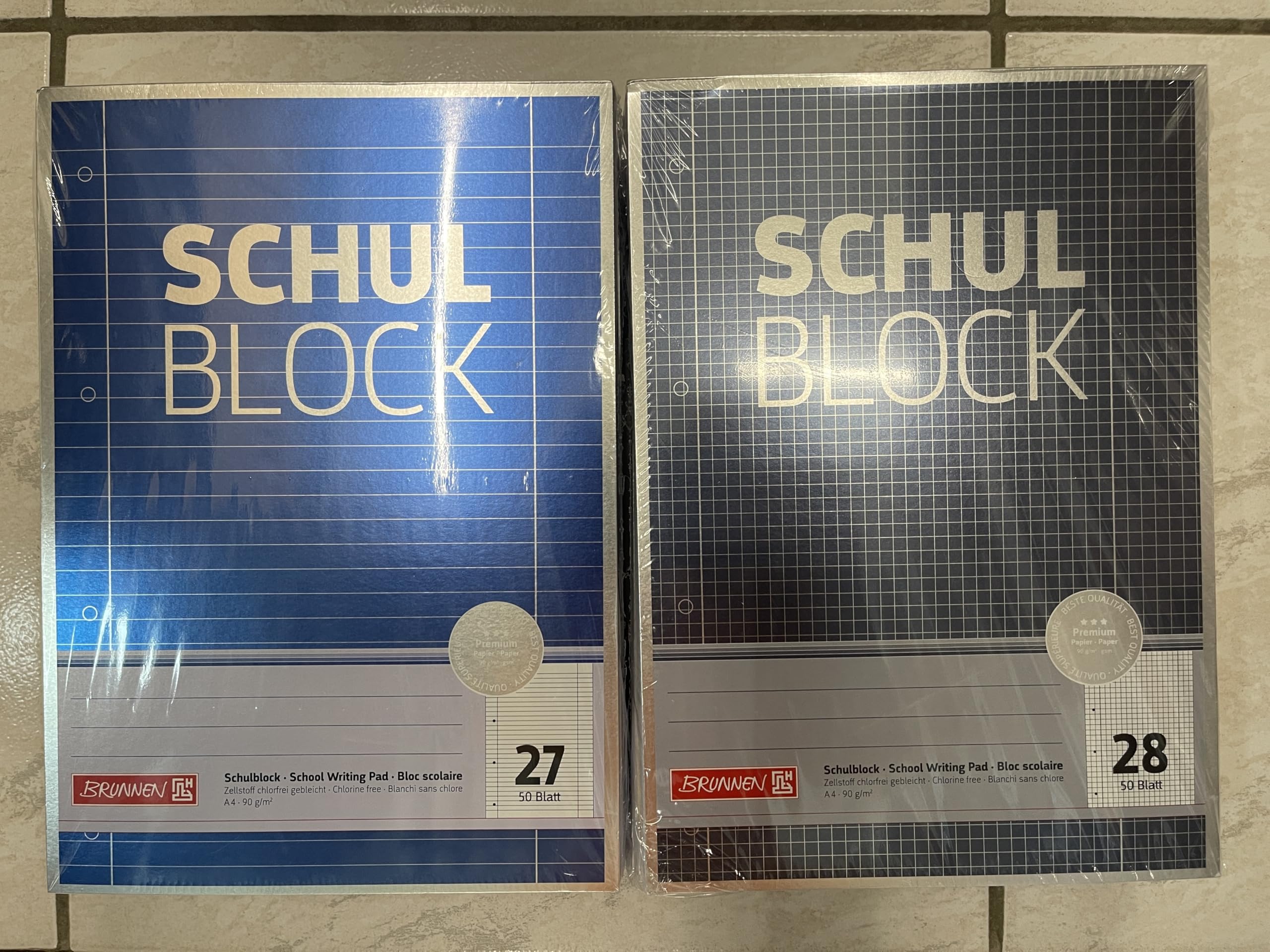Generisch Schulblock Brunnen Premium