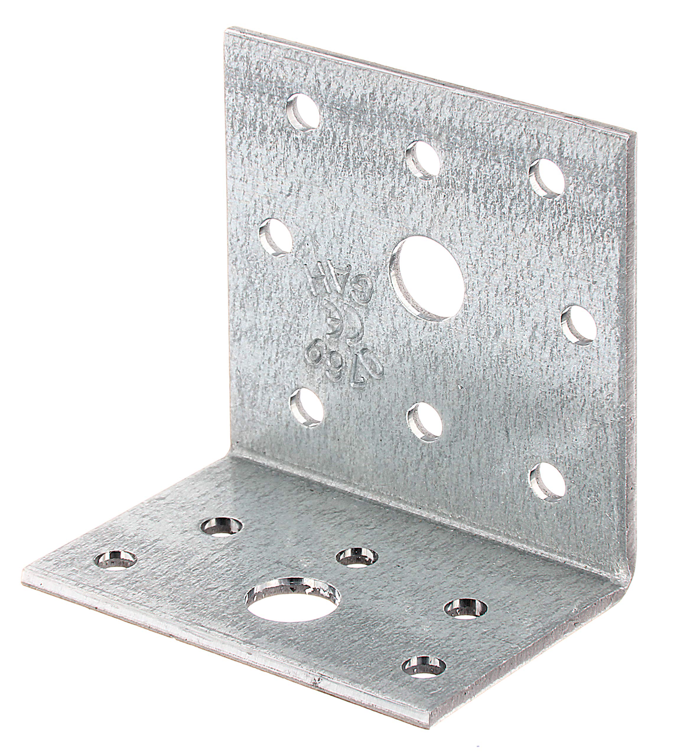 Alberts 866846 Squadretta di giunzione | zincata con procedimento Sendzimir | 40 x 60 x 60 mm | Set da 50