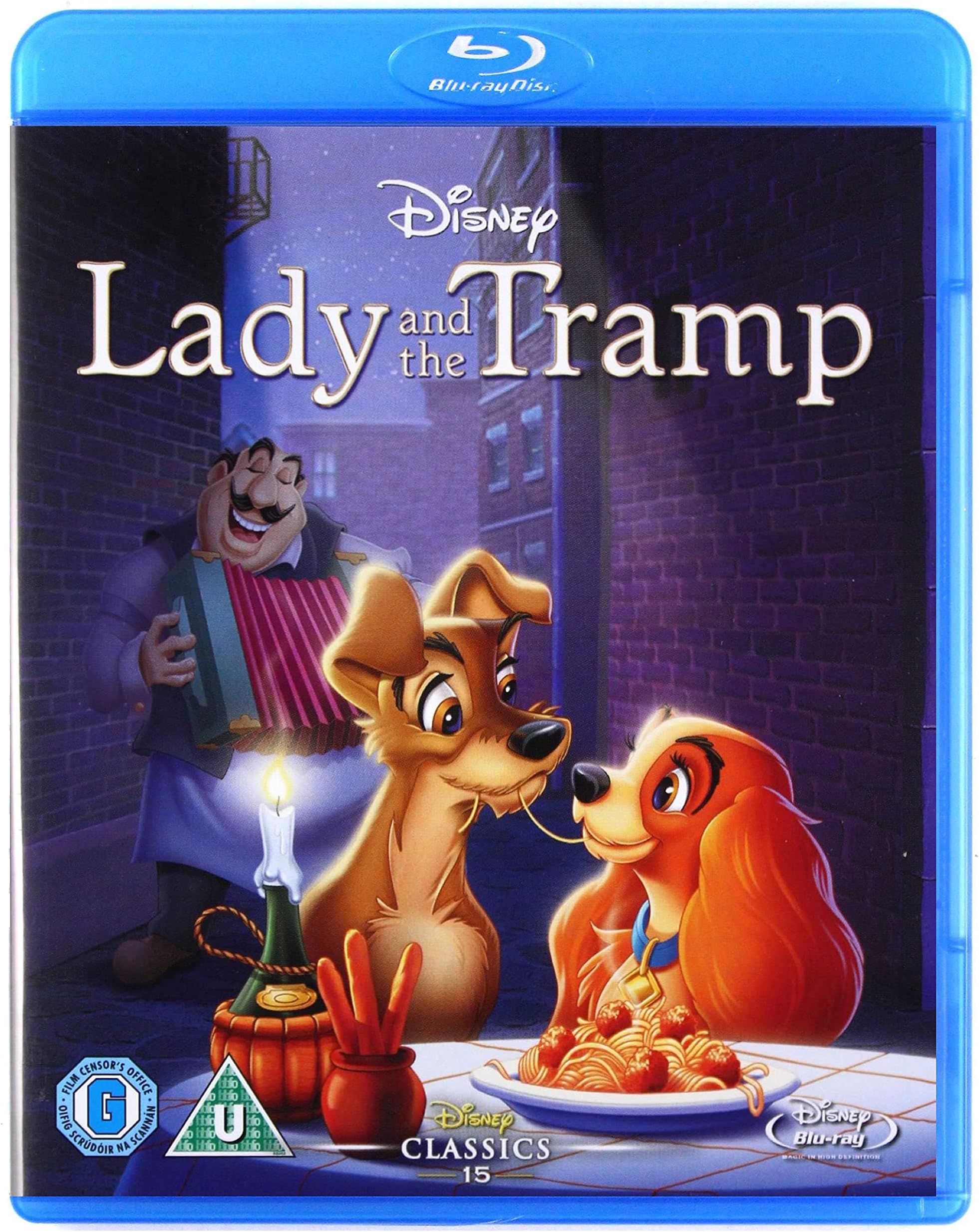 Lady and the Tramp [Blu ray] [UK Import] [Region Free]