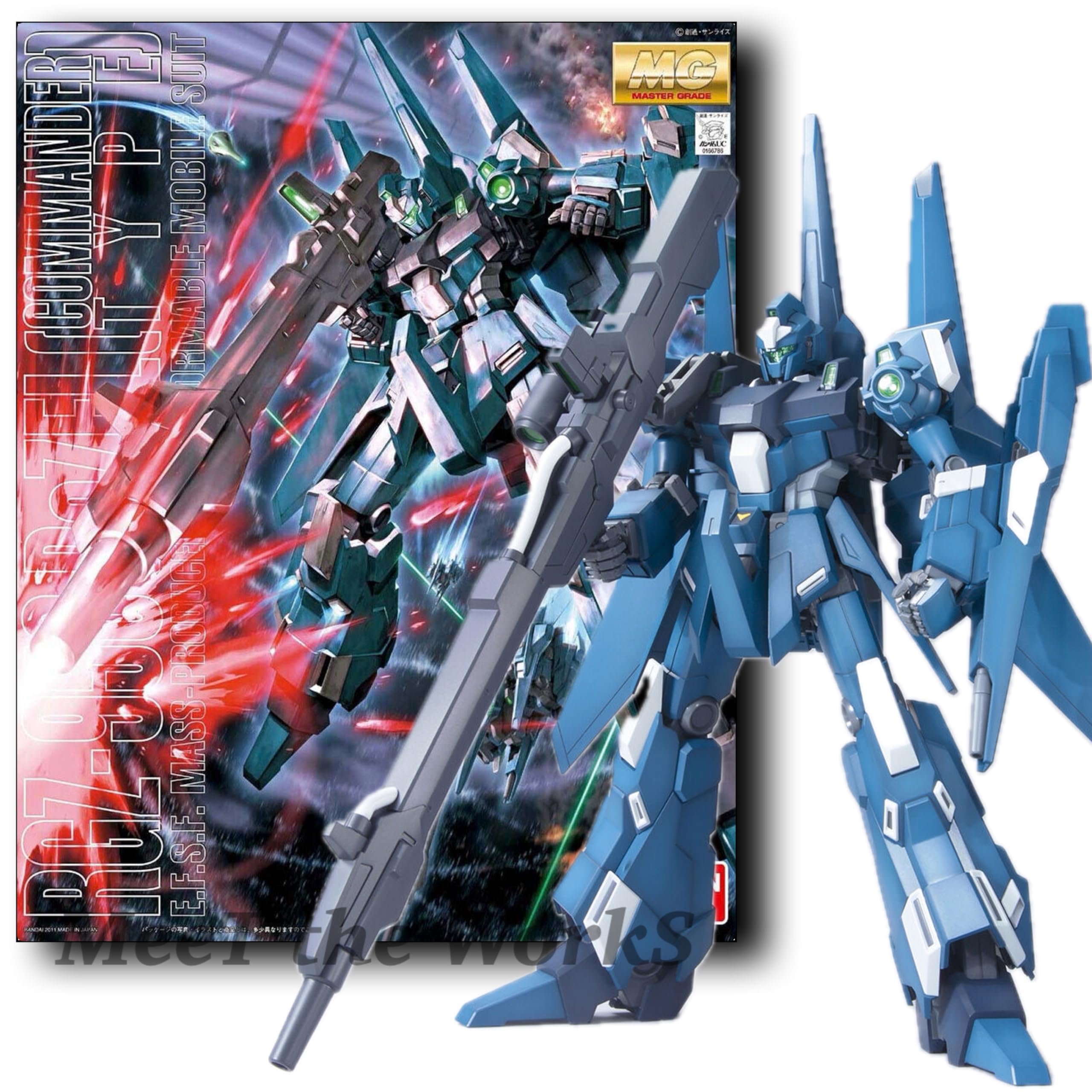 Amazon | 【MG】1/100 RZG-95C リゼル (隊長機) プラモデル 機動戦士