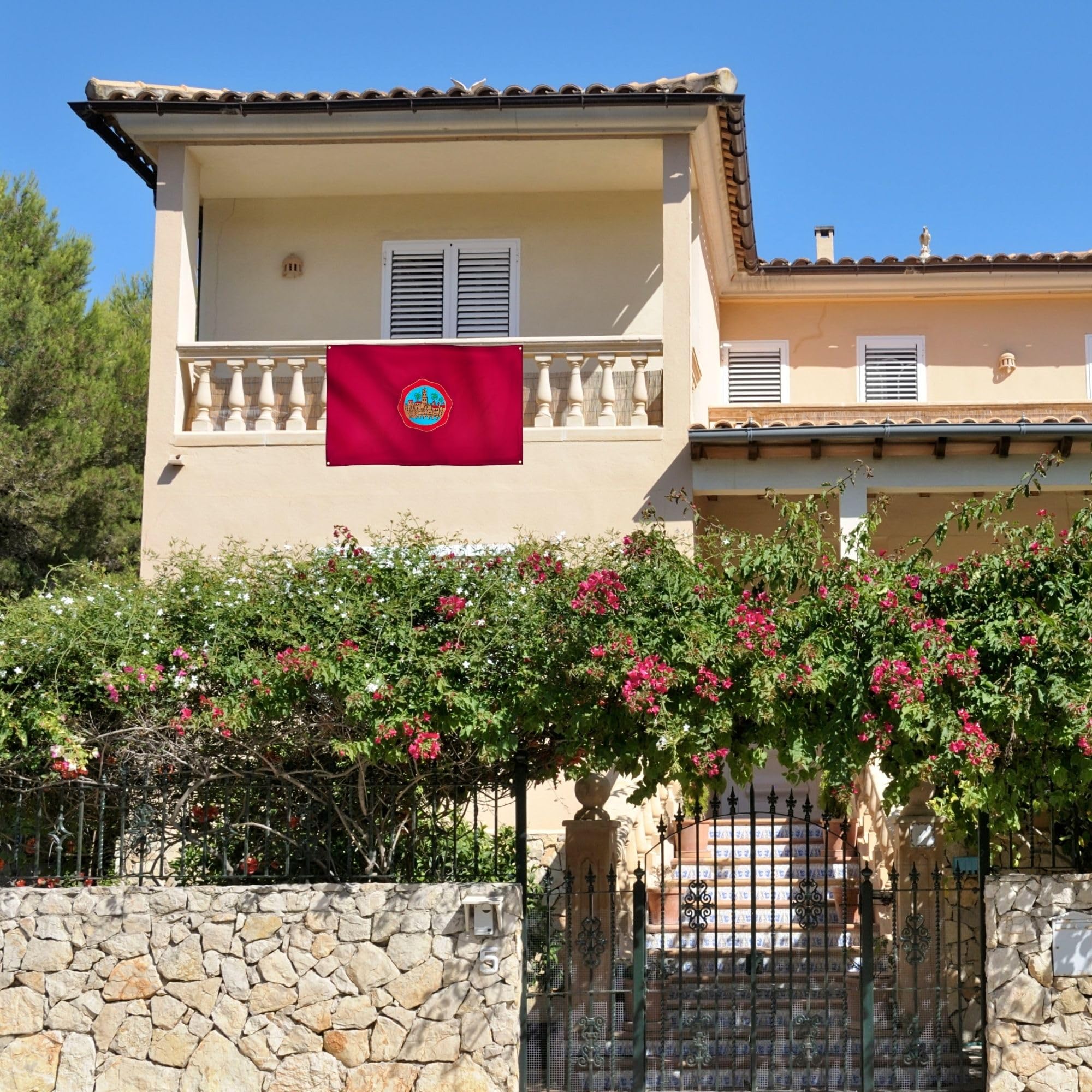 Runesol Cordoba Flag, 91x152cm, 3ft x 5ft, 4 Grommets, Eyelet In Every Corner, Cordova, Spanish Regional Flag - Image 3
