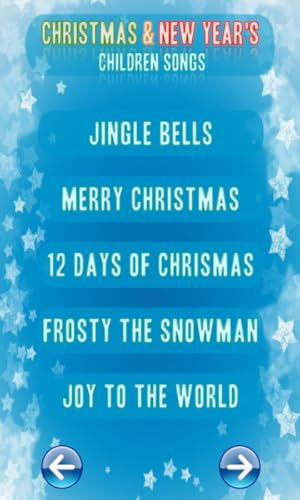 Christmas and New Year's children songs