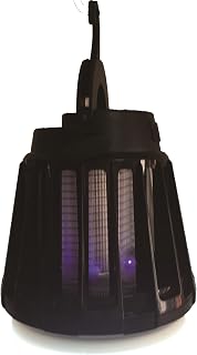 NICOH) LED杀虫灯 USB型C充电 电击杀虫器 & 照明灯 1台两用! 充电式 防水 规格 因此可以在室外使用 户外 露营 休闲 最适合USB C (黑色)