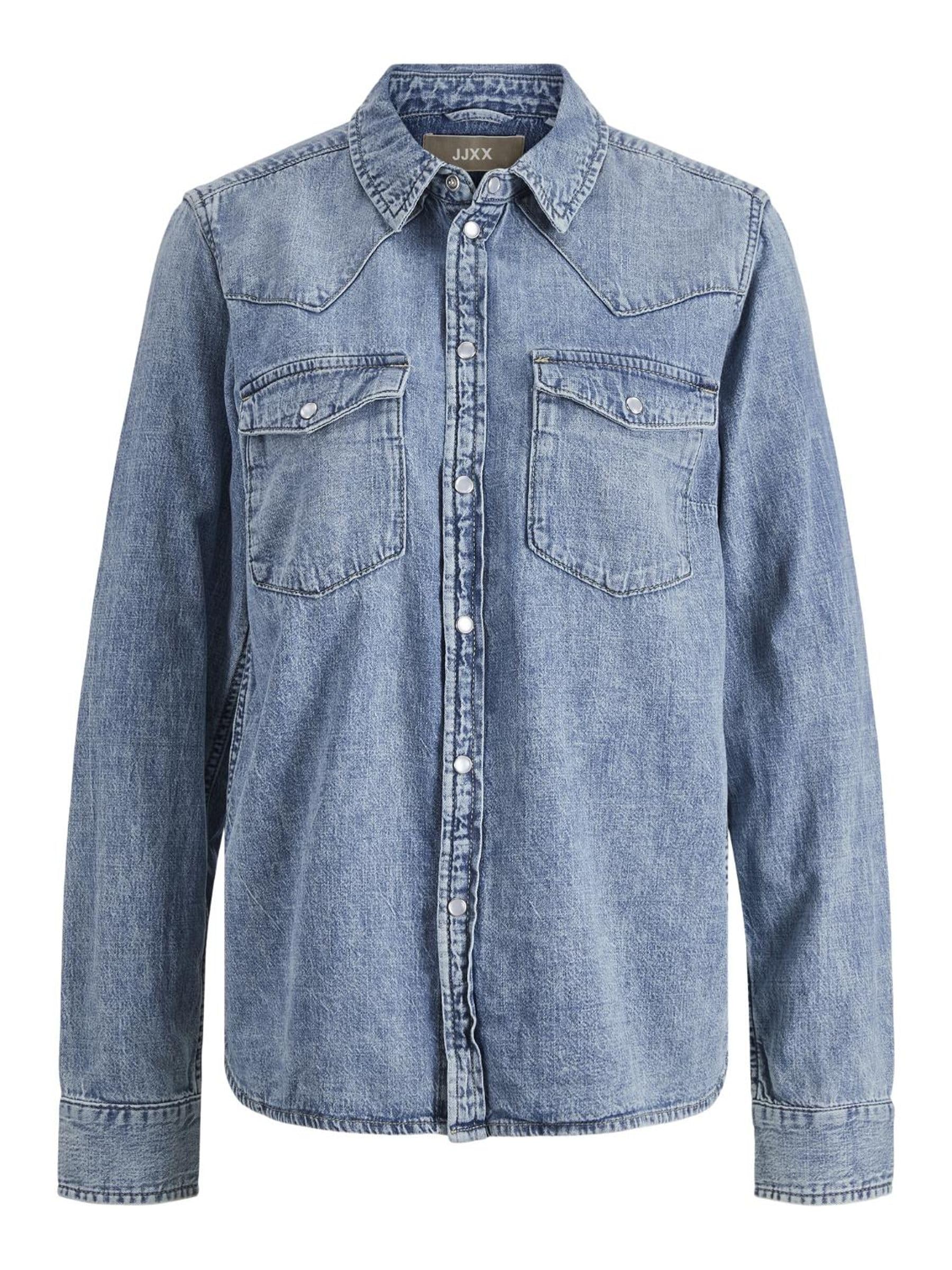 JJXX JXSOPHI LS DENIM SHIRT NOOS Gömlek Kadın