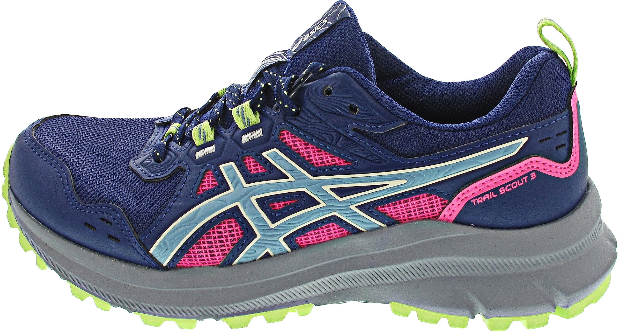 ASICS Womens Trail Scout 3 Deep Ocean/Gris Blue Running Shoe - 10 UK (1012B516.400) (B0BPYFGSFJ) Amazon Price History, Amazon Price Tracker