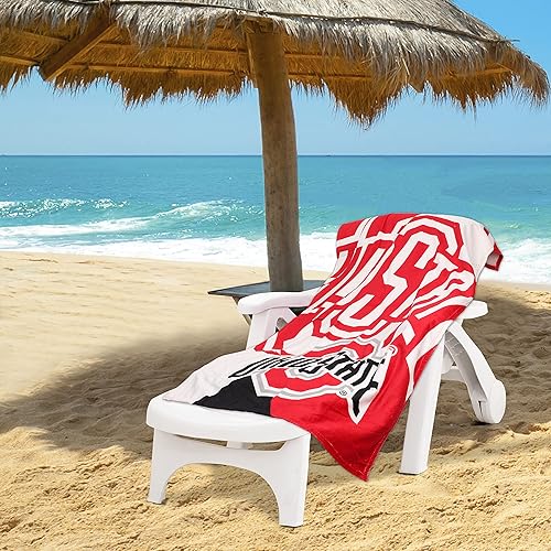 Miniatura 10 de Northwest Oklahoma Sooners - Toalla de playa de 30 x 60 pulgadas, diseño de rompecabezas