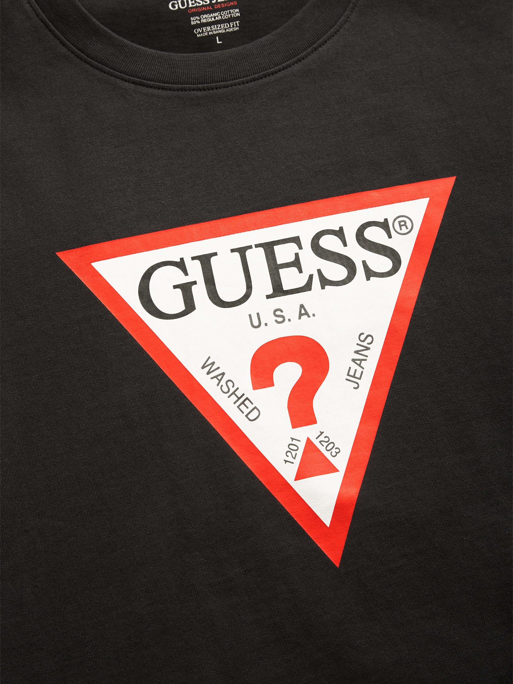 Guess Gj SS Cn Os Iconic tee Camiseta Hombre (Pack de 1)