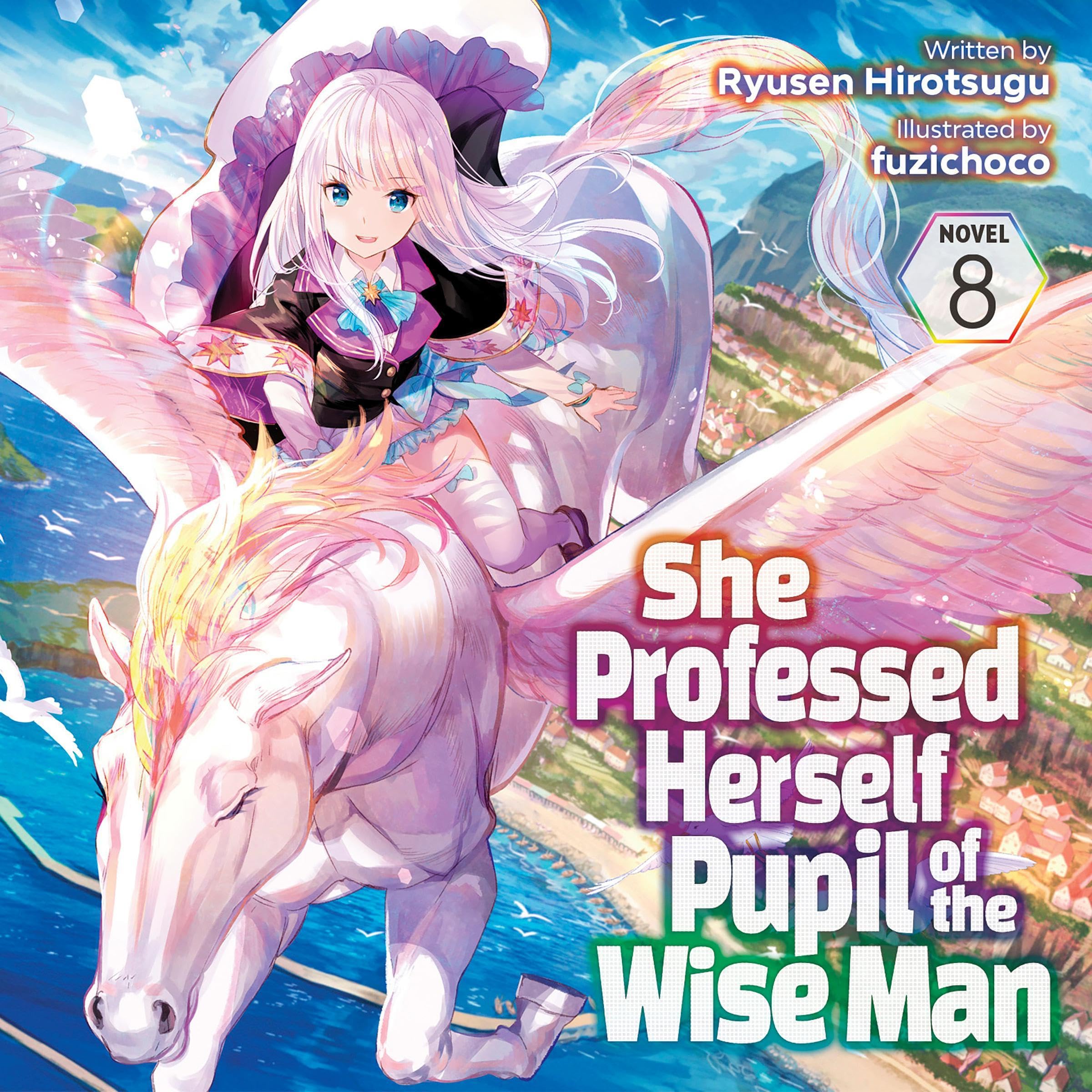 Cover art for She Professed Herself Pupil of the Wise Man, Vol. 8