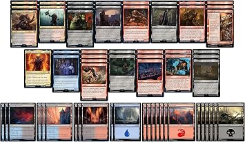 Elite Orc Amass Deck - Sauron - Grixis Red Blue Black - LOTR Lord of The Rings - Modern Legal - Custom Built - Magic The Gathering - MTG - 60 Card!