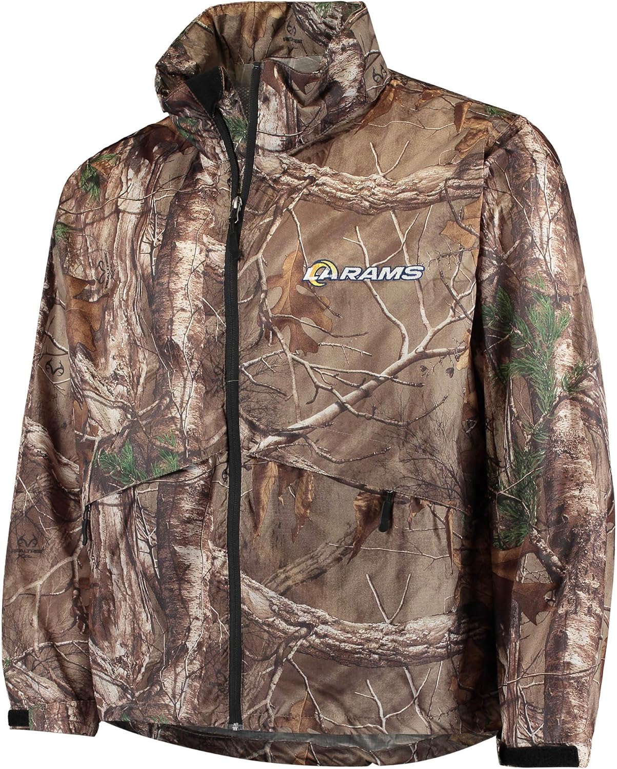 dunbrooke Men's Navy New England Patriots Sportsman Waterproof Packable Full-Zip Jacket