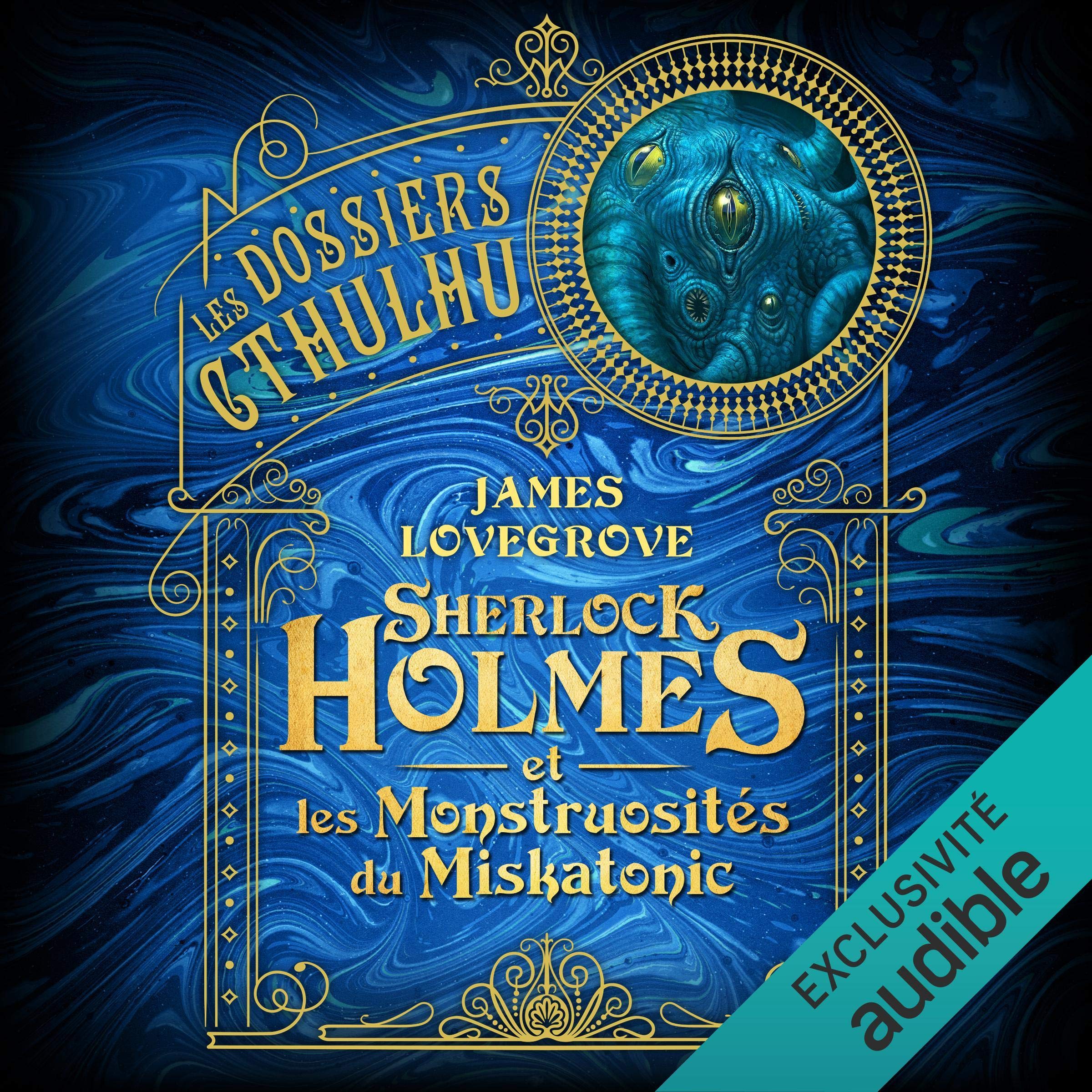 Cover art for Sherlock Holmes et les monstruosités du Miskatonic